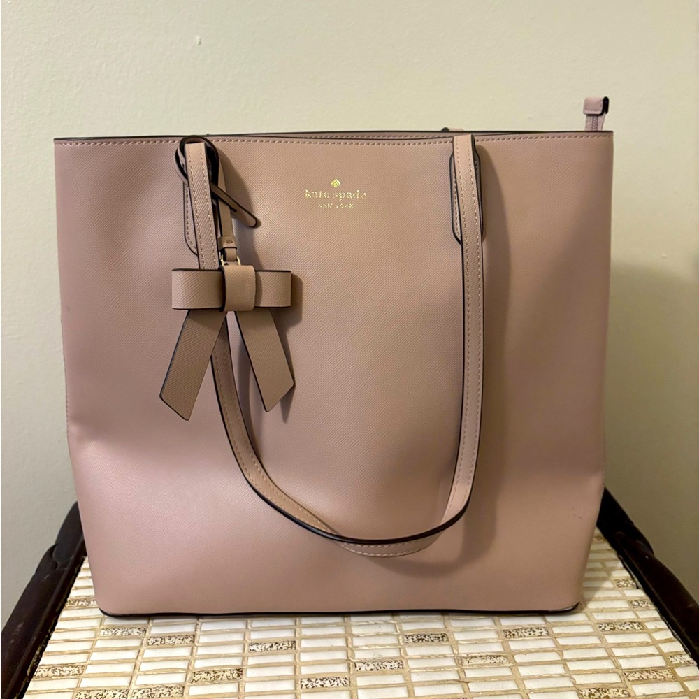 Brand new, warm beige, Kate Spade Purse.